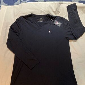 Men’s Psycho Bunny L/S Shirt, size 2X, NWT! $60.00!